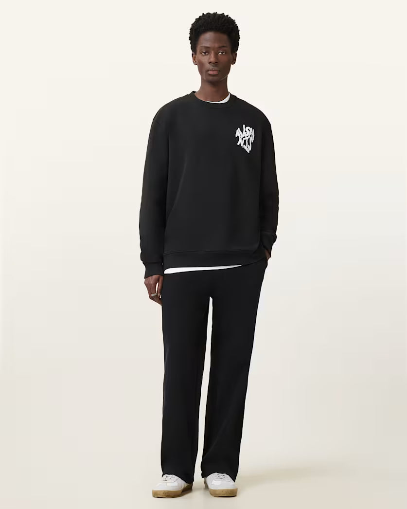 Black סווטשירט לגברים Orlando ALLSAINTS