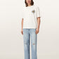 Seashell טי שירט גרפית אוברסייז לגברים Petals ALLSAINTS