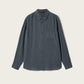 Dark Slate Gray חולצה מכופתרת לגברים Carlyle ALLSAINTS