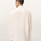 Antique White חולצה מכופתרת אוברסייז לגברים Carlyle ALLSAINTS