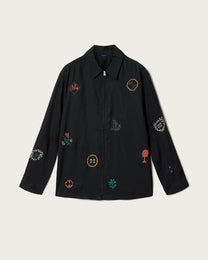 Black ג'קט לגברים Laurel ALLSAINTS