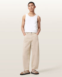 Antique White ג׳ינס לגברים Orbit - Barrel Fit ALLSAINTS