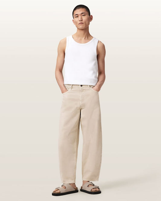Antique White ג׳ינס לגברים Orbit - Barrel Fit ALLSAINTS