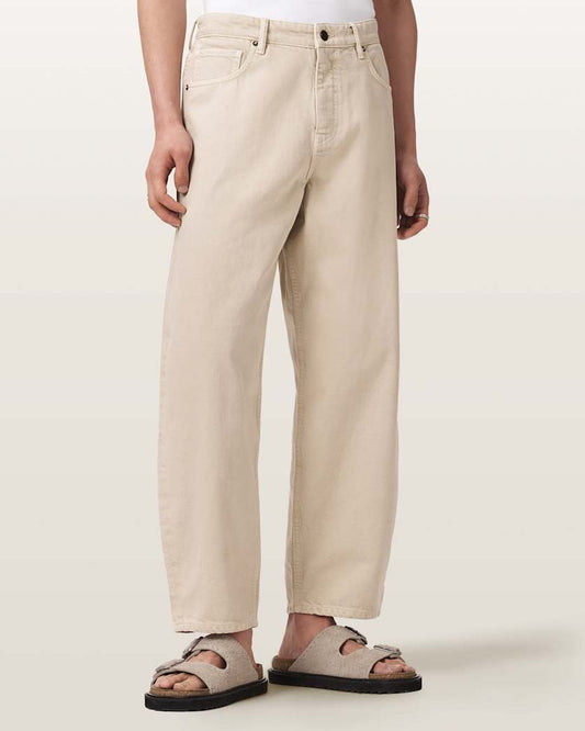 Antique White ג׳ינס לגברים Orbit - Barrel Fit ALLSAINTS