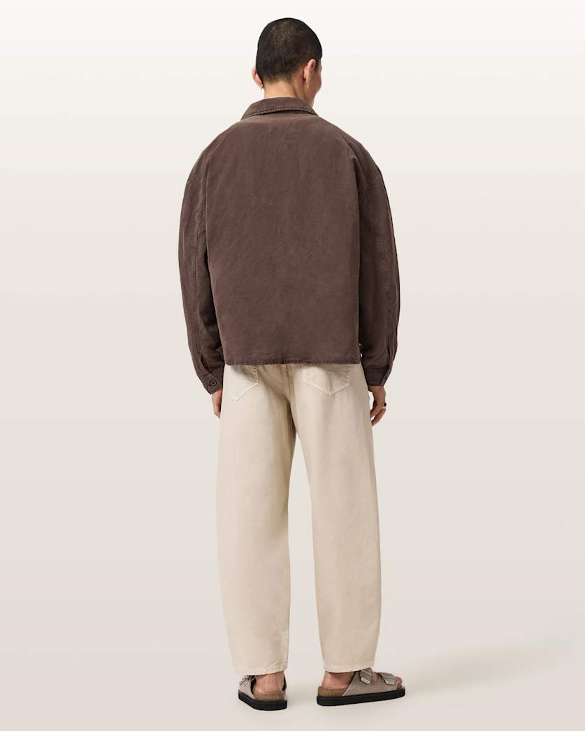 Antique White ג׳ינס לגברים Orbit - Barrel Fit ALLSAINTS