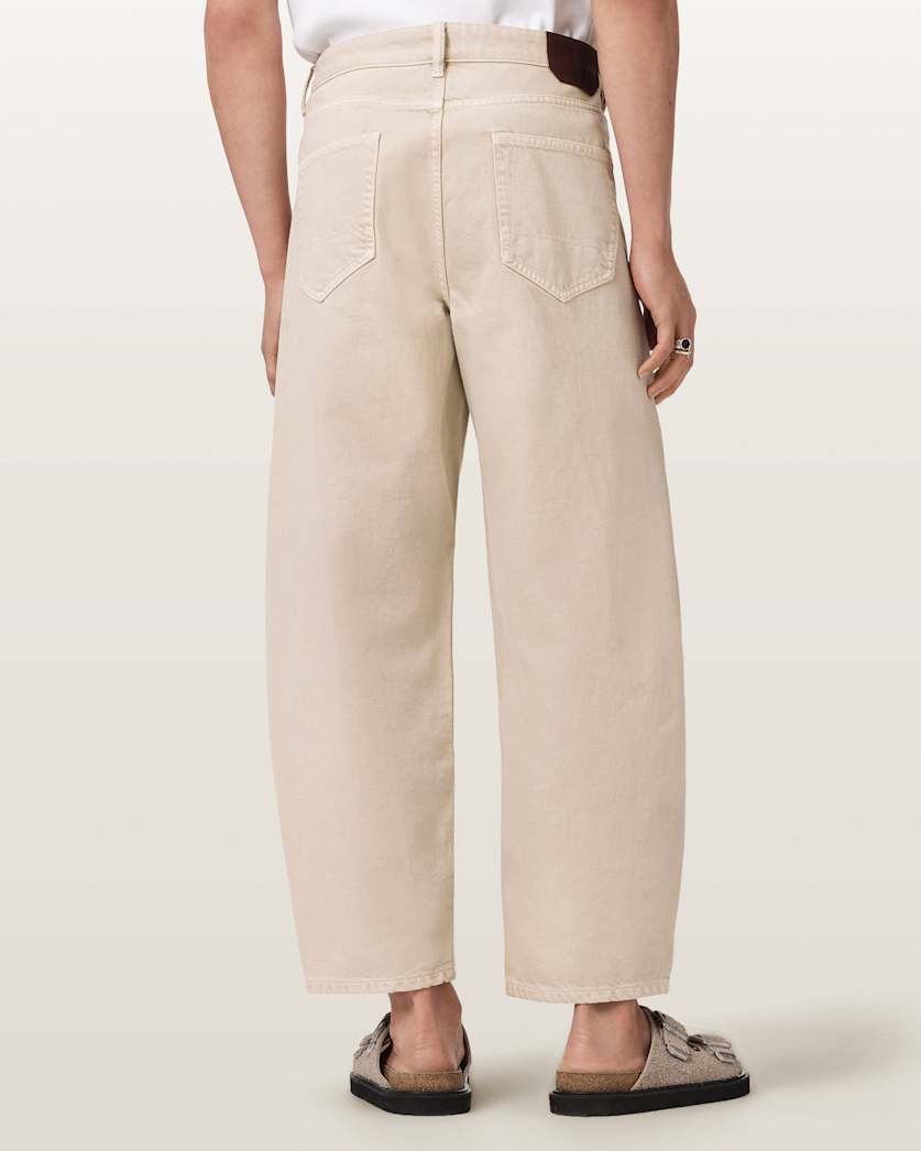 Antique White ג׳ינס לגברים Orbit - Barrel Fit ALLSAINTS