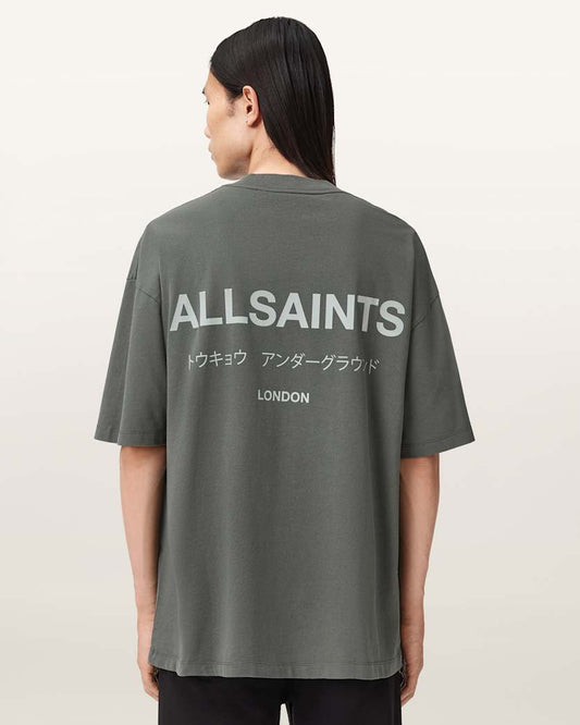 Seashell טי שירט קצרה לגברים Washed Tee ALLSAINTS