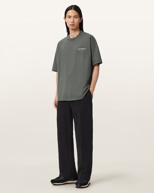 Antique White טי שירט קצרה לגברים Washed Tee ALLSAINTS