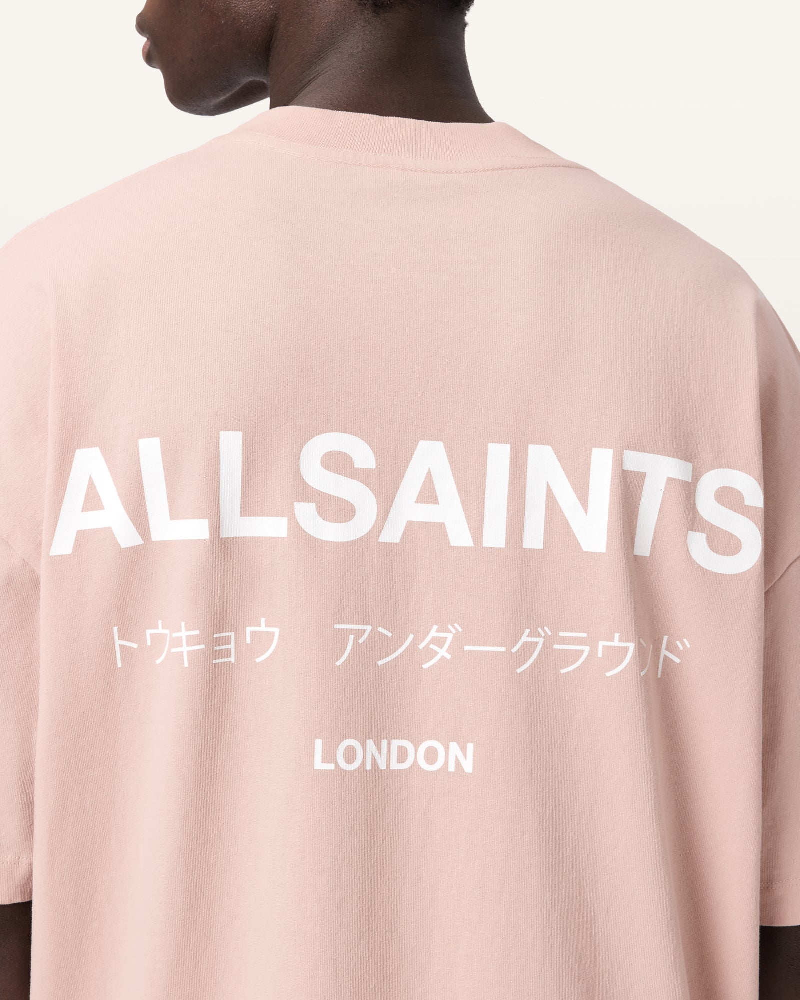 Thistle טי שירט קצרה לגברים Underground ALLSAINTS