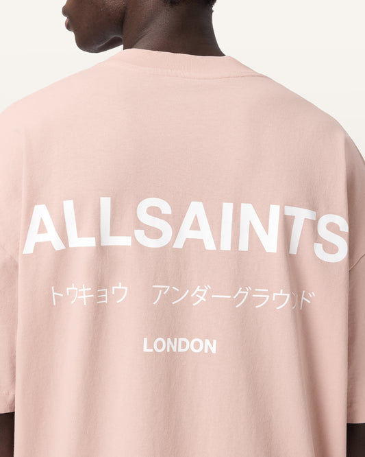 Thistle טי שירט קצרה לגברים Underground ALLSAINTS