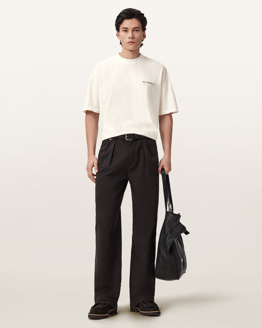 Seashell טי שירט קצרה לגברים Underground SS Crew ALLSAINTS