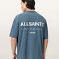 Seashell טי שירט קצרה לגברים Underground Ss Crew ALLSAINTS