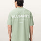 Seashell טי שירט קצרה לגברים Underground Ss Crew ALLSAINTS