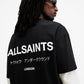 White Smoke טי-שירט קצרה לגברים Underground ALLSAINTS