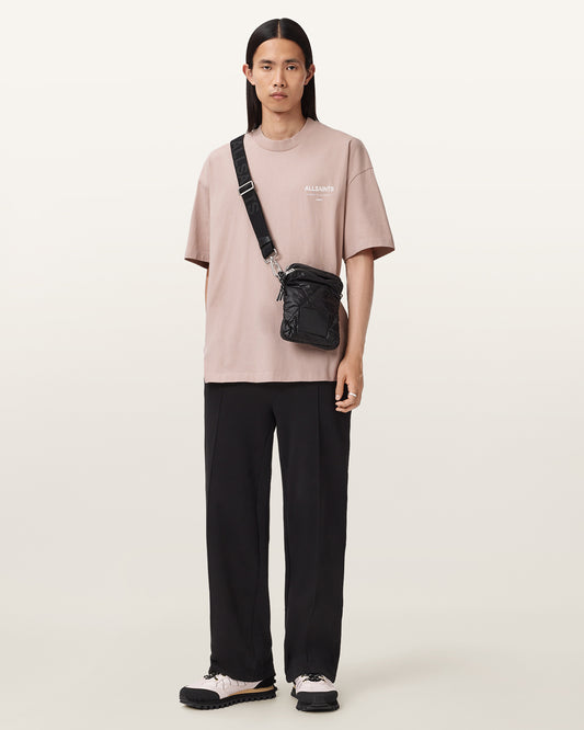 Antique White טי שירט קצרה Underground ALLSAINTS