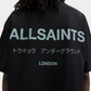 Lavender טי שירט קצרה לגברים Underground ALLSAINTS