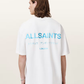 Beige טי שירט קצרה לגברים Underground ALLSAINTS