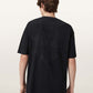 Black טי שירט קצרה לגברים Washed Tee ALLSAINTS