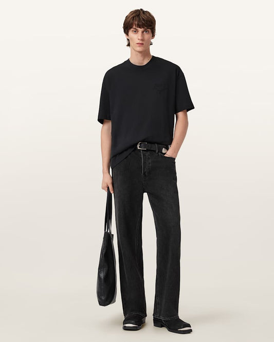 Seashell טי שירט קצרה לגברים Washed Tee ALLSAINTS