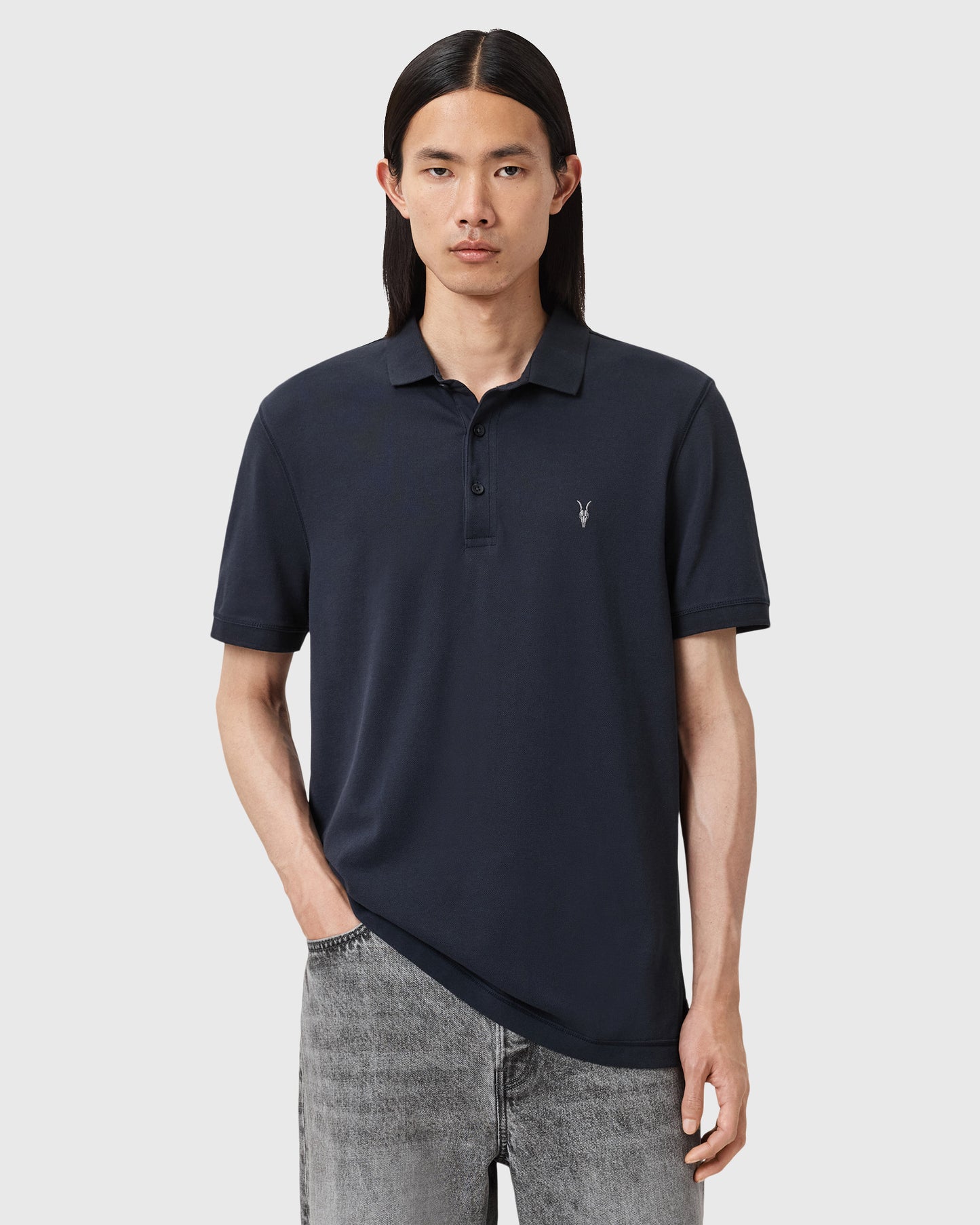 Antique White מארז 2 חולצה פולו לגברים Reform ALLSAINTS