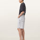 Antique White מכנסי ג׳ינס קצרים לגברים Lenny - Loose ALLSAINTS