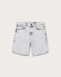 Light Gray מכנסי ג׳ינס קצרים לגברים Lenny - Loose ALLSAINTS
