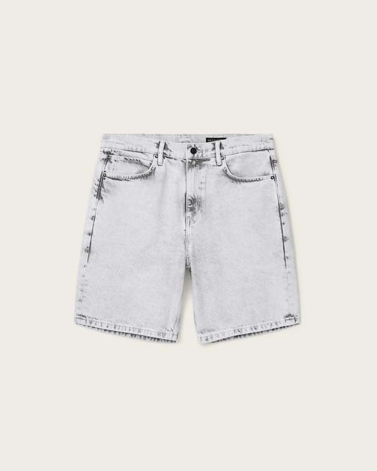 Light Gray מכנסי ג׳ינס קצרים לגברים Lenny - Loose ALLSAINTS