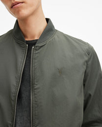 Dark Slate Gray ג'קט בומבר לגברים Bassett ALLSAINTS