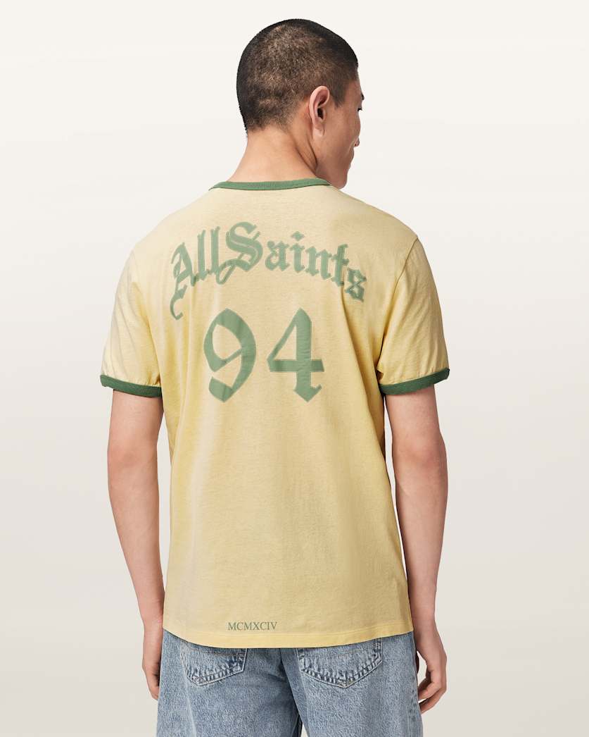 Seashell טי שירט כדורגל לגברים Brasilia ALLSAINTS