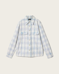 Lavender חולצה מכופתרת ארוכה לגברים Santos Ls Shirt ALLSAINTS