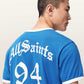 Seashell טי שירט כדורגל לגברים Azzurri ALLSAINTS