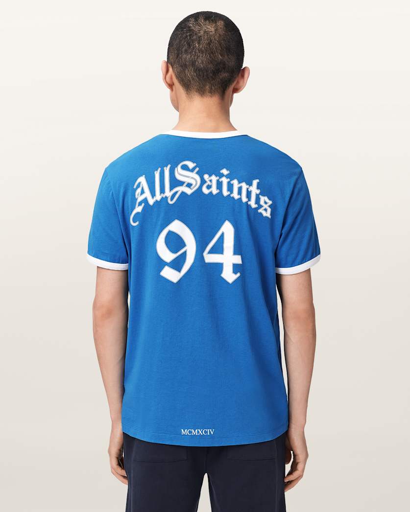 Seashell טי שירט כדורגל לגברים Azzurri ALLSAINTS