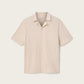 Light Gray חולצה מכופתרת רפויה לגברים Hudson ALLSAINTS