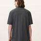 Dark Slate Gray חולצה מכופתרת רפויה לגברים Hudson ALLSAINTS