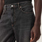 Dark Slate Gray ג'ינס ארוך לגברים Reid  - Straight Fit ALLSAINTS