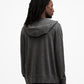 Dark Slate Gray קפוצ'ון לגברים Merino Zip ALLSAINTS