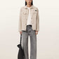 Seashell חולצה מכופתרת ארוכה לגברים Castleford Jacket ALLSAINTS