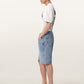 Antique White מכנסי ג׳ינס קצרים לגברים Jackson - Relaxed ALLSAINTS