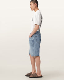 Antique White מכנסי ג׳ינס קצרים לגברים Jackson - Relaxed ALLSAINTS