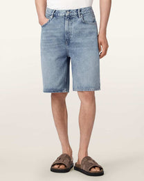 Antique White מכנסי ג׳ינס קצרים לגברים Jackson - Relaxed ALLSAINTS