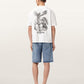 Seashell מכנסי ג׳ינס קצרים לגברים Jackson - Relaxed ALLSAINTS