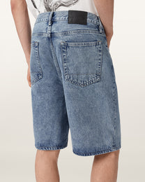 Slate Gray מכנסי ג׳ינס קצרים לגברים Jackson - Relaxed ALLSAINTS