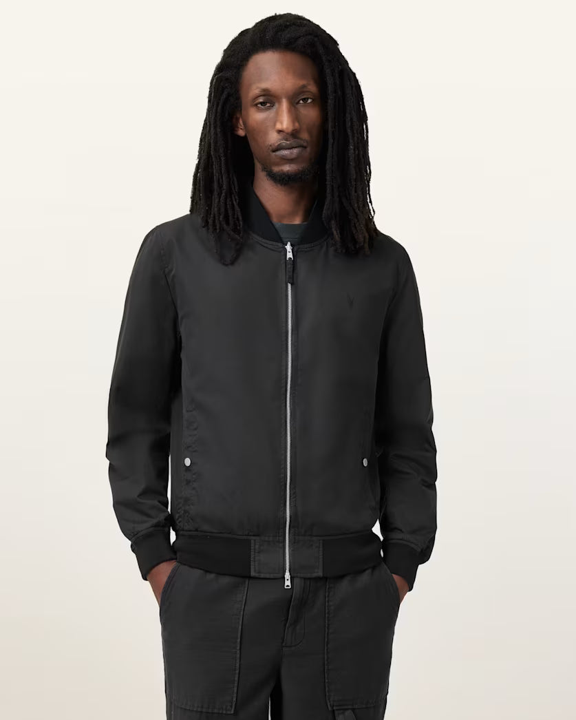 Beige ג'קט בומבר לגברים Bassett ALLSAINTS