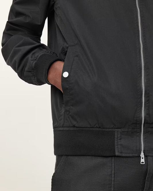 Dark Slate Gray ג'קט בומבר לגברים Bassett ALLSAINTS