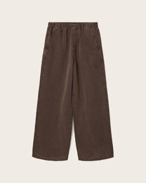 Dark Slate Gray מכנסי פשתן לגברים Korten ALLSAINTS
