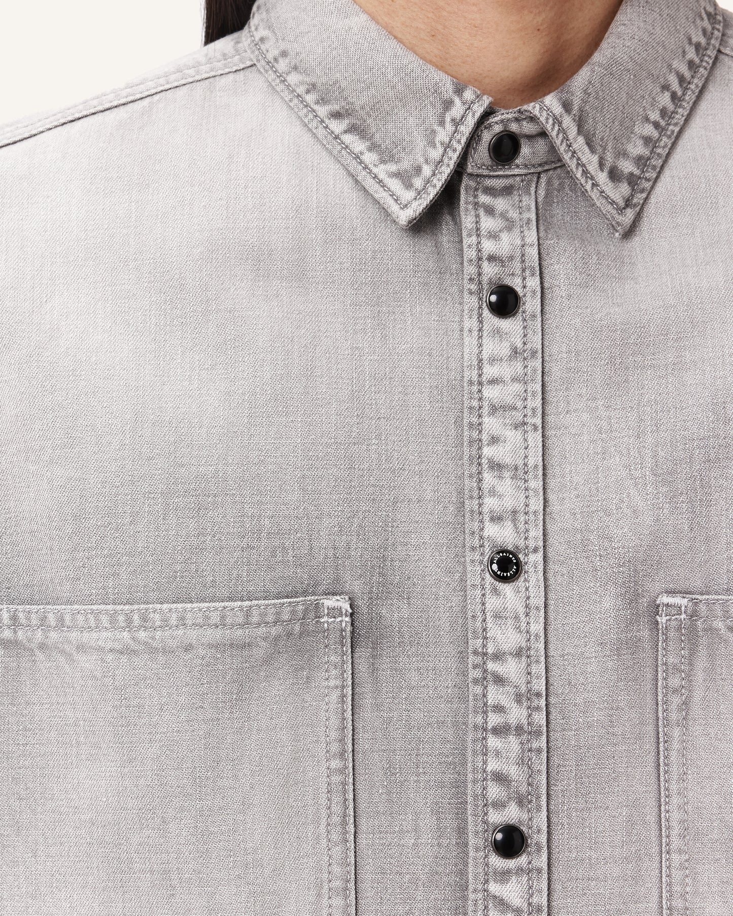 חולצה מכופתרת ארוכה לגברים Al Denim