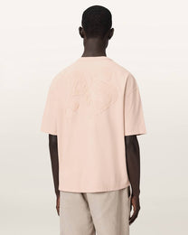 Seashell טי שירט קצרה לגברים Insignia Ss Crew ALLSAINTS