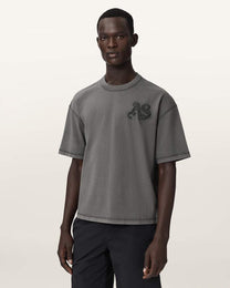Seashell טי שירט קצרה לגברים Insignia Ss Crew ALLSAINTS