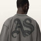 Seashell טי שירט קצרה לגברים Insignia Ss Crew ALLSAINTS
