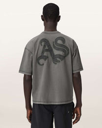 Seashell טי שירט קצרה לגברים Insignia Ss Crew ALLSAINTS